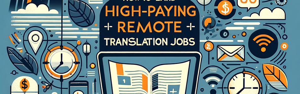 How to Land High-Paying Remote Translation Jobs